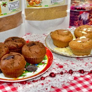 Golden Stevia Chocolate Keto Muffins Baking Mix, Gluten Free, Low Carb, Sugar Free