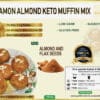 Keto Muffin Backmischung Zimt Mandel glutenfrei Low Carb Muffins