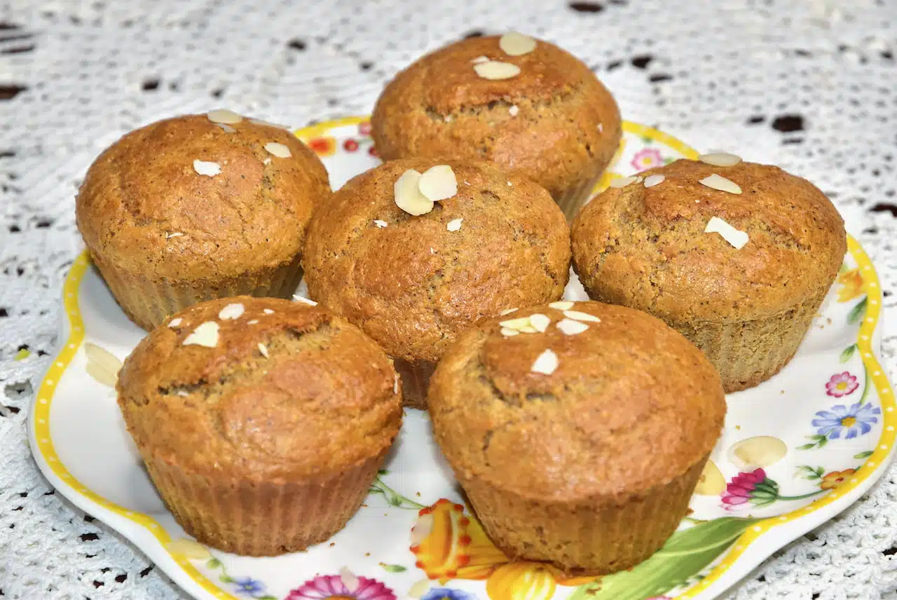 Golden Stevia Cinnamon Almond Keto Muffins Baking Mix, Gluten Free, Low Carb, Sugar Free