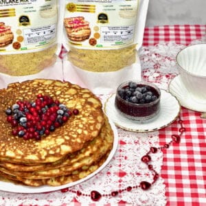 Golden Stevia Low Carb Keto Pancake Mix, Gluten Free, Sugar Free mix di frittelle cheto pancake a basso contenuto di carboidrati mezcla ceto para panqueques panqueque bajo en carbohidratos Keto-Pfannkuchen-Mix kohlenhydratarmer Pfannkuchen mélange de crêpes céto crêpe à faible teneur en glucides кето смесь для блинов блин с низким содержанием углеводов