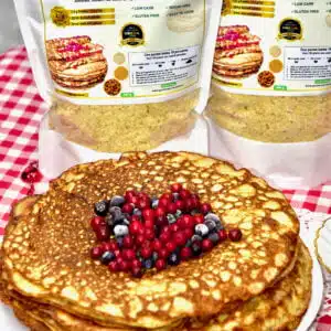 Golden Stevia Low Carb Keto Pancake Mix, Gluten Free, Sugar Free mix di frittelle cheto pancake a basso contenuto di carboidrati mezcla ceto para panqueques panqueque bajo en carbohidratos Keto-Pfannkuchen-Mix kohlenhydratarmer Pfannkuchen mélange de crêpes céto crêpe à faible teneur en glucides кето смесь для блинов блин с низким содержанием углеводов