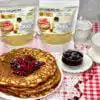 Golden Stevia Low Carb Keto Pancake Mix, Gluten Free, Sugar Free mix di frittelle cheto pancake a basso contenuto di carboidrati mezcla ceto para panqueques panqueque bajo en carbohidratos Keto-Pfannkuchen-Mix kohlenhydratarmer Pfannkuchen mélange de crêpes céto crêpe à faible teneur en glucides кето смесь для блинов блин с низким содержанием углеводов