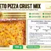 Golden Stevia Keto Pizza Crust Mix- low carb, gluten free, healthy!