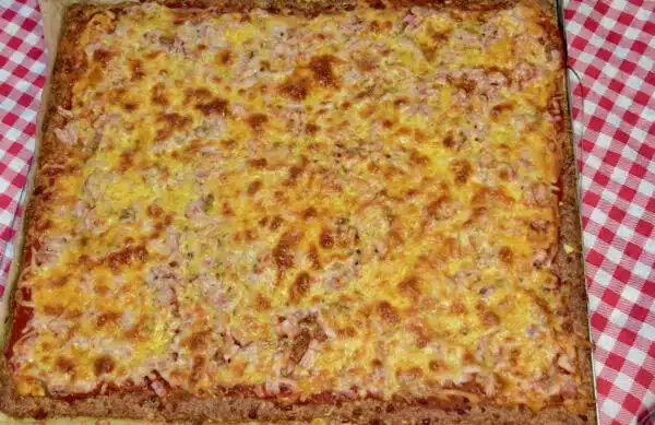 Golden Stevia Keto Pizza Crust Mix- low carb, gluten free, healthy!