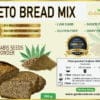 Chleb keto konopny – mieszanka do pieczenia 253 g Golden Stevia, low carb, bez glutenu. mieszanka keto chleb konopny 253 g Golden Stevia low carb bezglutenowa