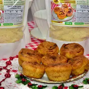 Mezcla para hornear rollos de canela bajos en carbohidratos Keto Mélange de cuisson pour petits pains à la cannelle Keto à faible teneur en glucides Mélange de cuisson pour petits pains à la cannelle Keto à faible teneur en glucides Смесь для выпечки булочек с корицей и кето с низким содержанием углеводов Keto-Zimtschnecken-Backmischung mit niedrigem Kohlenhydratgehalt Miscela di cottura per rotoli di cannella cheto a basso contenuto di carboidrati Golden Stevia Low Carb Keto Cinnamon Roll Baking Mix