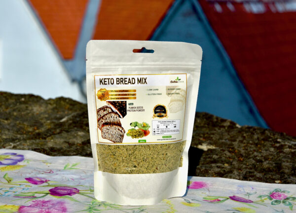 PUMPKIN SEEDS KETO BREAD BAKING MIX protein powder keto bread mix low carb gluten free