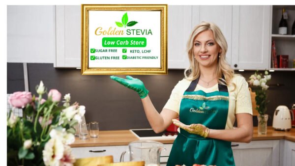 Golden stevia low carb store, gluten free, keto and diabetic friendly sugar free by Annika Urm
