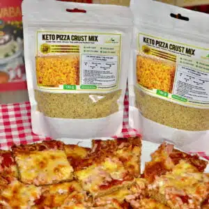 Golden Stevia Keto Pizza Crust Mix- low carb, gluten free, healthy!