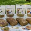4er Set Keto Low Carb Brot Backmischungen glutenfrei Golden Stevia