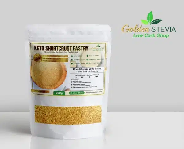 Keto Shortcrust Pastry Baking Mix for Gluten Free Quiche, Pie, Tart or Cake
