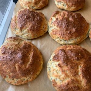 Sugar-free, gluten-free, Low carb “Shrove Tuesday buns” Annika urm Goldenstevia.com low carb shop