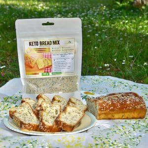 Jasna mieszanka do wypieku chleba keto 165 g – bez glutenu, low carb, migdałowa