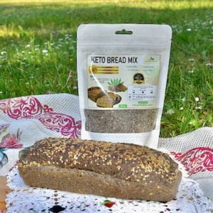 Superfood Hanf Keto Brotbackmischung 253 g – glutenfrei, Low Carb und kohlenhydratarm