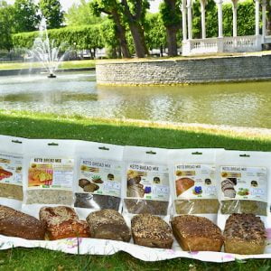 6 KIT Keto Low Carb Bread Baking Mixes- Golden Stevia