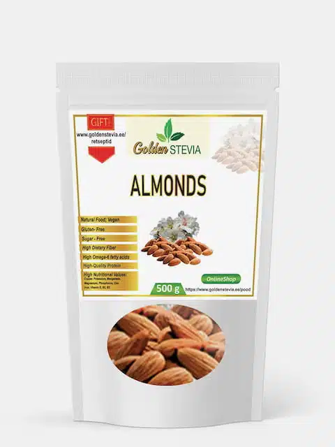 Almonds nuts & seeds low carb shop golden stevia keto baking