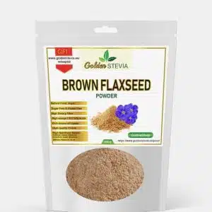 Brown Flaxseeds LFlour powder Golden Stevia low carb shop keto baking