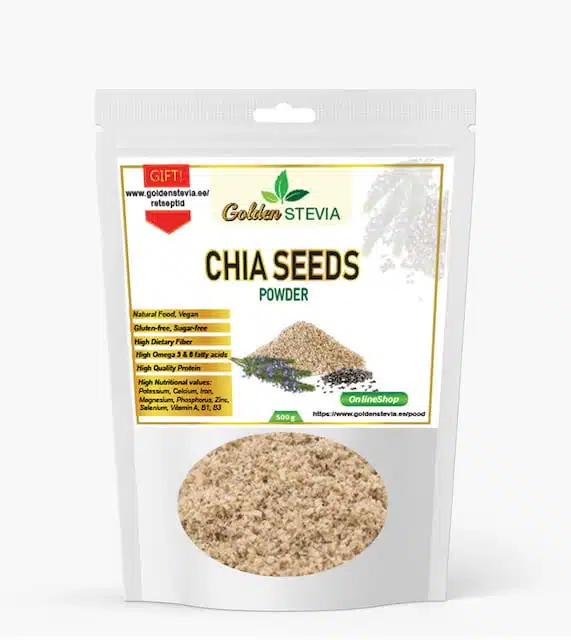Chia seeds powder- low carb flour 1 kg 500 g