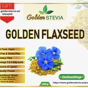 Golden Flaxseeds Linen seeds Golden Stevia low carb shop keto baking