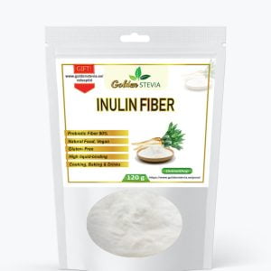 Inulin Prebiotic Fiber Golden Stevia Low Carb Shop Healthy keto From Chicory root Inulin (Cichorium intybus)