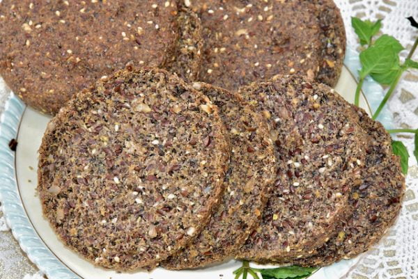 Keto Black Crunchy Bread Baking Mix gluten free easy to make 1 slice 2 g carbs