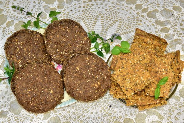 Keto Black Crunchy Bread Baking Mix gluten free easy to make 1 slice 2 g carbs