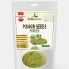 Pumpkin seeds flour powder golden stevia low carb shop, keto baking vitamins, minerals healthy organic