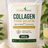 Golden Stevia Collagen Food Gelatin 500g premium natural protein rich gelatin powder for cooking desserts and daily collagen ritual