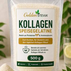 Kollagen Gelatine Lebensmittelgelatine für Keto Desserts und tägliche Kollagen Rituale
