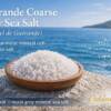 Guérande Coarse Grey Sea Salt 500g natural moist mineral rich French sea salt Golden Stevia